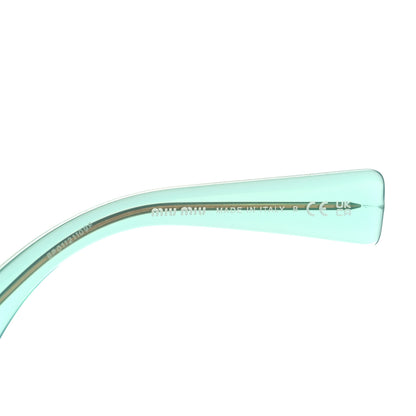 Miu Miu Acetate Rectangle Sunglasses SMU 07YS Opal Anise 5 of 7