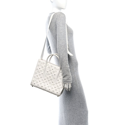 Christian Louboutin Calfskin Spikes Loubinthesky Medium Paloma White 2 of 13