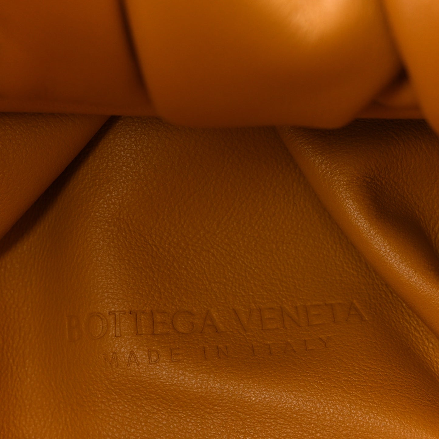 Smooth Butter Calfskin Large The Shoulder Pouch Butterscotch