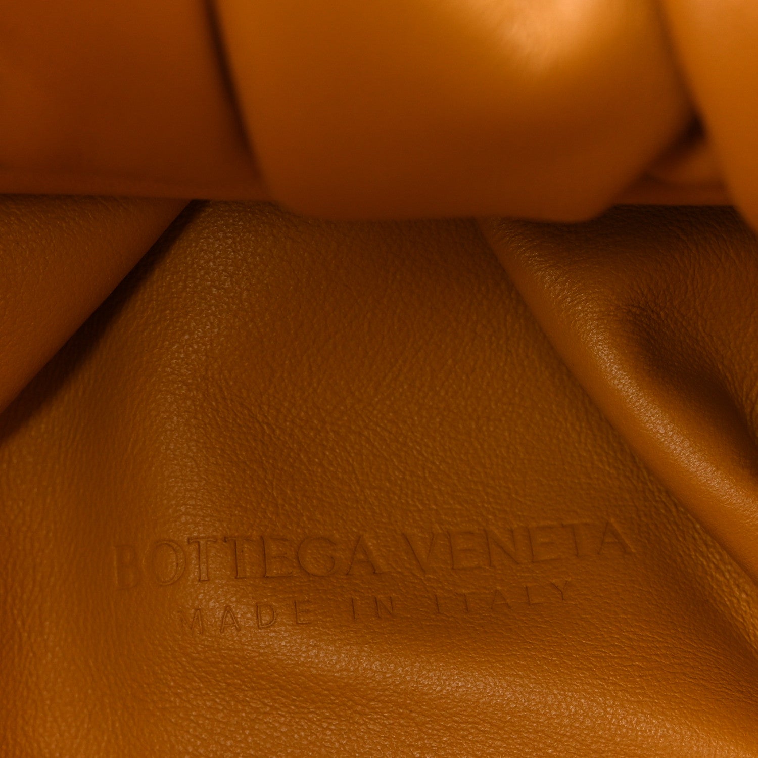 Bottega Veneta Smooth Butter Calfskin Large The Shoulder Pouch Butterscotch 6 of 10