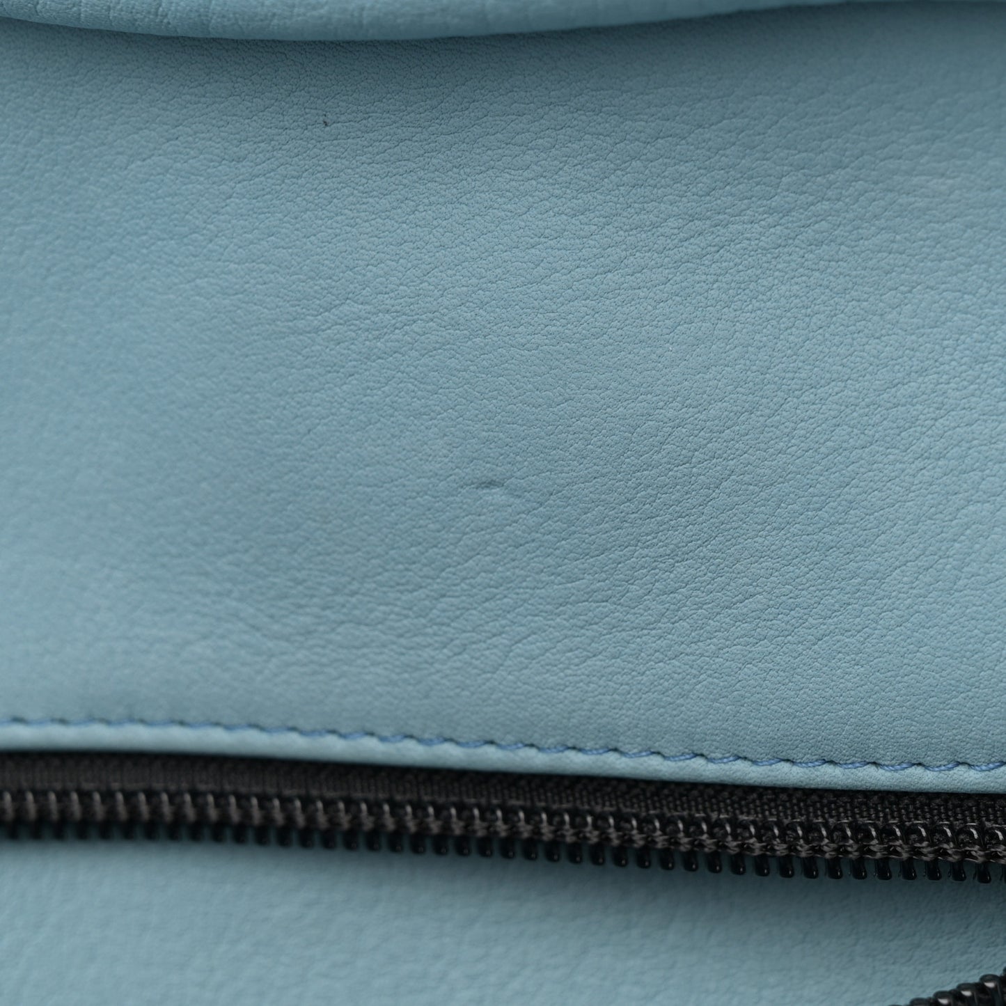 Suede Calfskin Amazona Blue Black