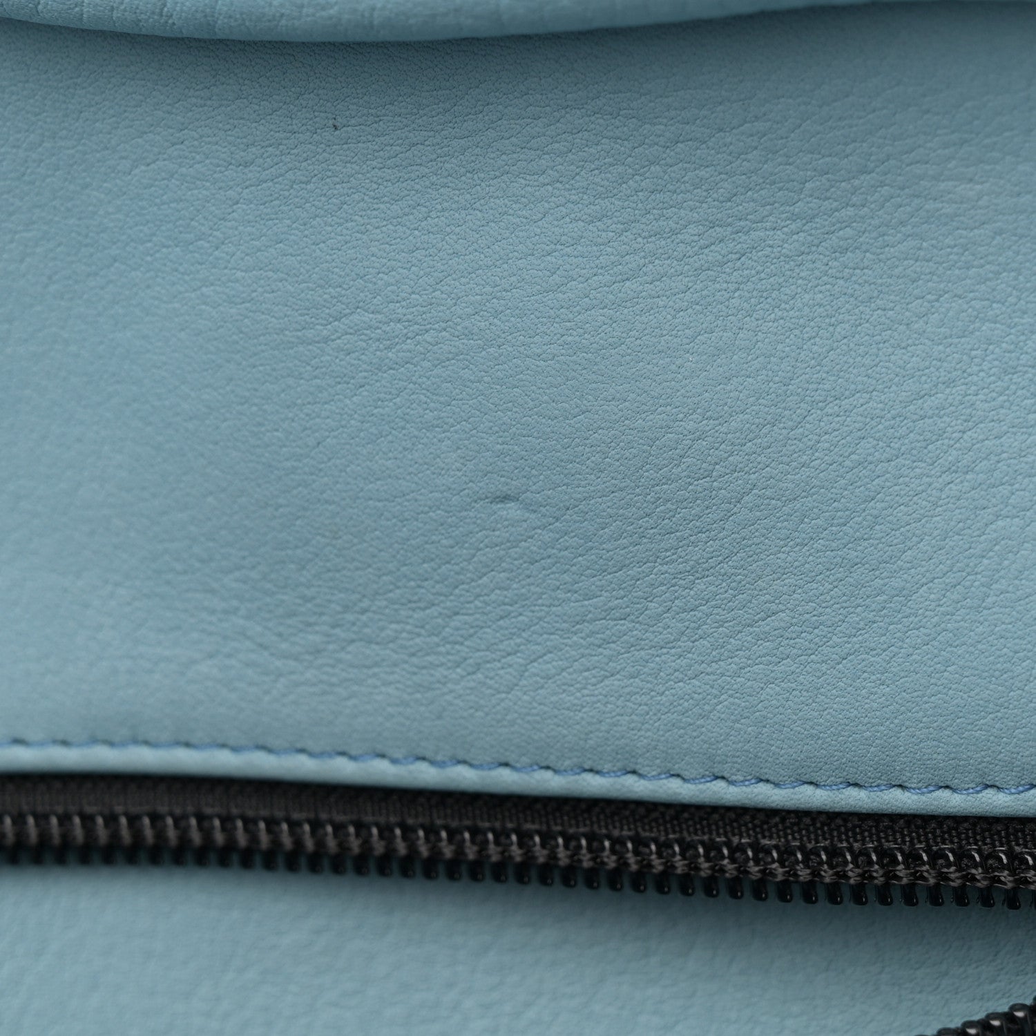 Loewe Suede Calfskin Amazona Blue Black 10 of 19