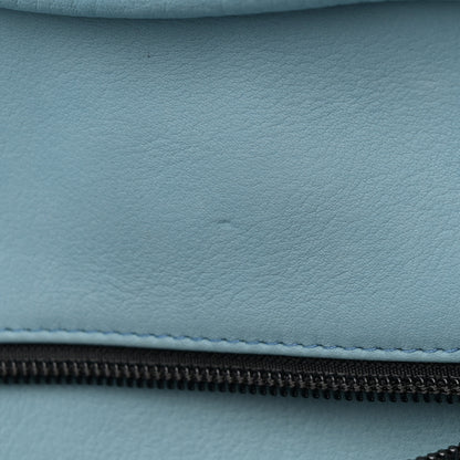 Loewe Suede Calfskin Amazona Blue Black 10 of 19