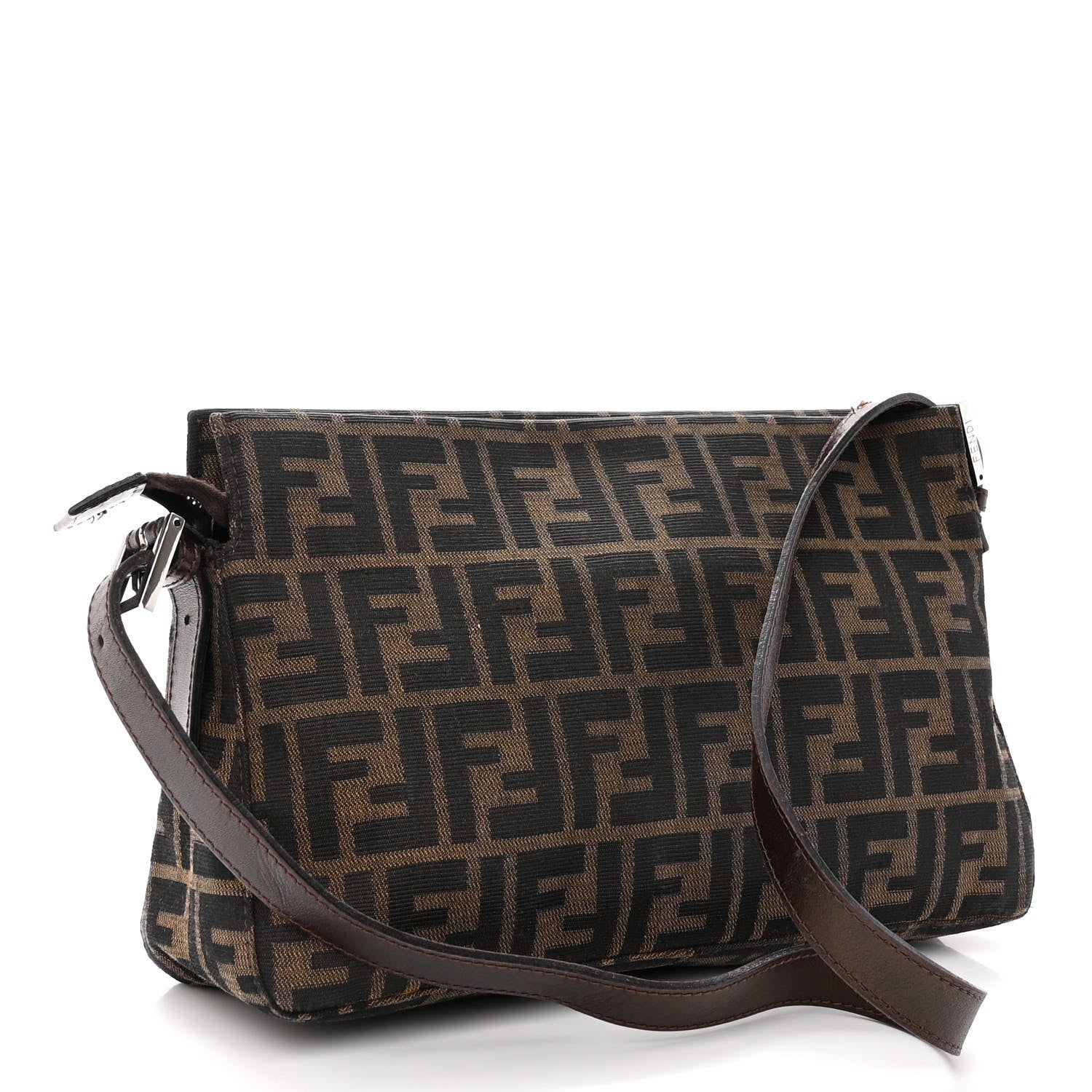 Fendi Zucca Shoulder Bag Tobacco 3 of 12