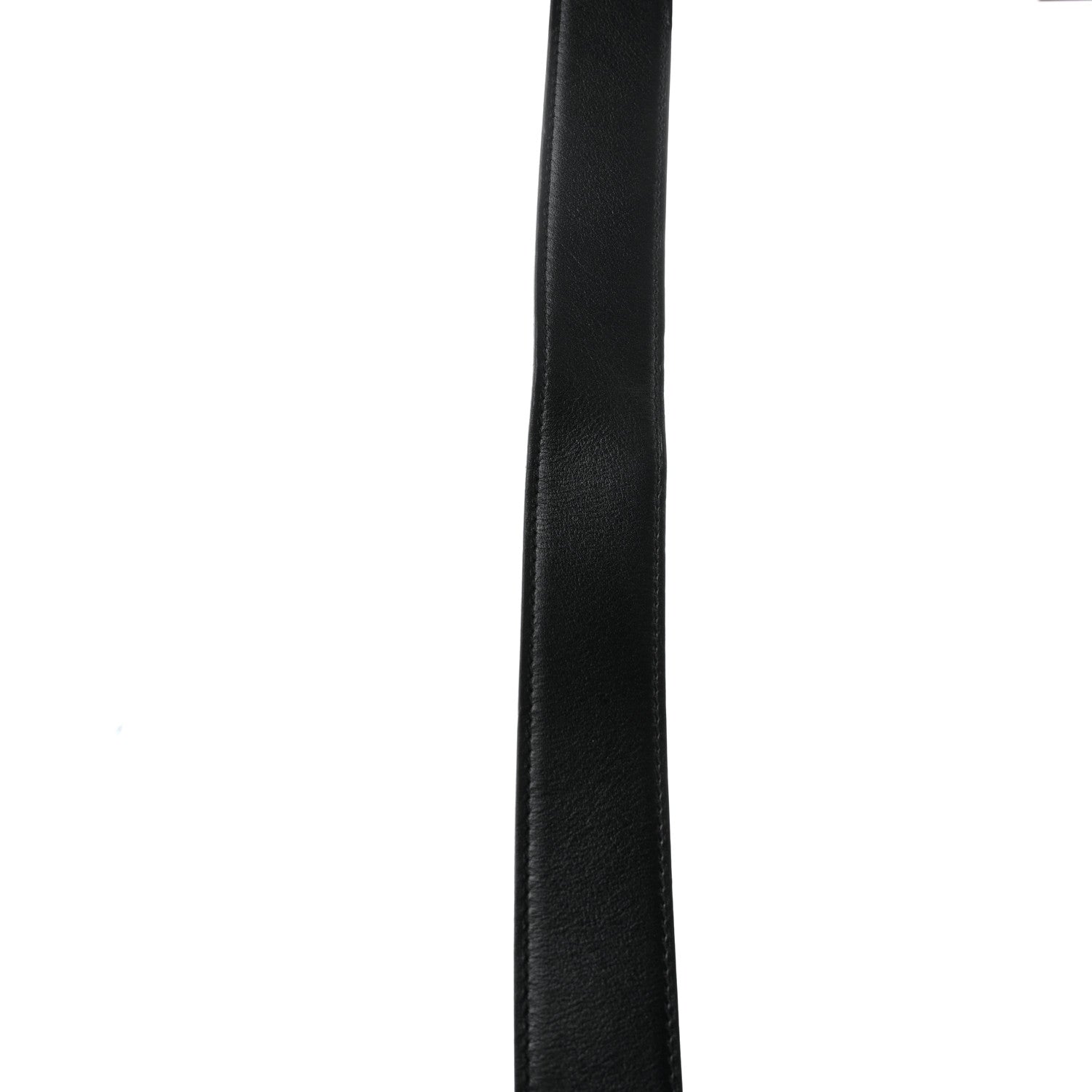 Hermes Box Togo 32mm Belt Strap 90 Black Gold 10 of 12