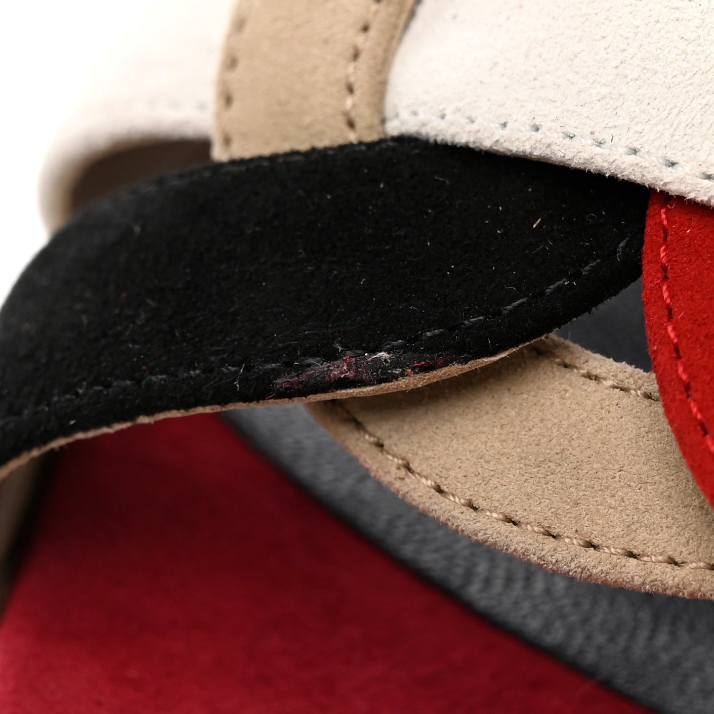Suede Tribute 105 Platform Sandals 39 Pacific