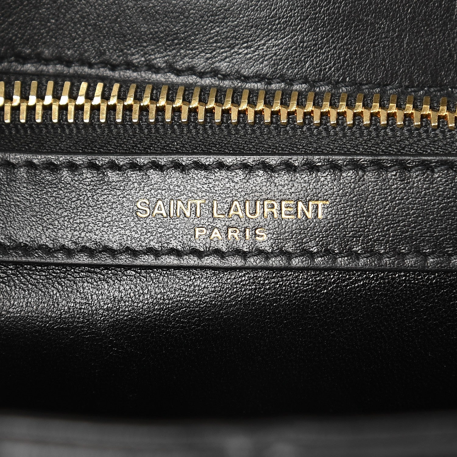 Saint Laurent Calfskin Suede Matelasse Chevron Monogram Medium College Bag Marine 6 of 8