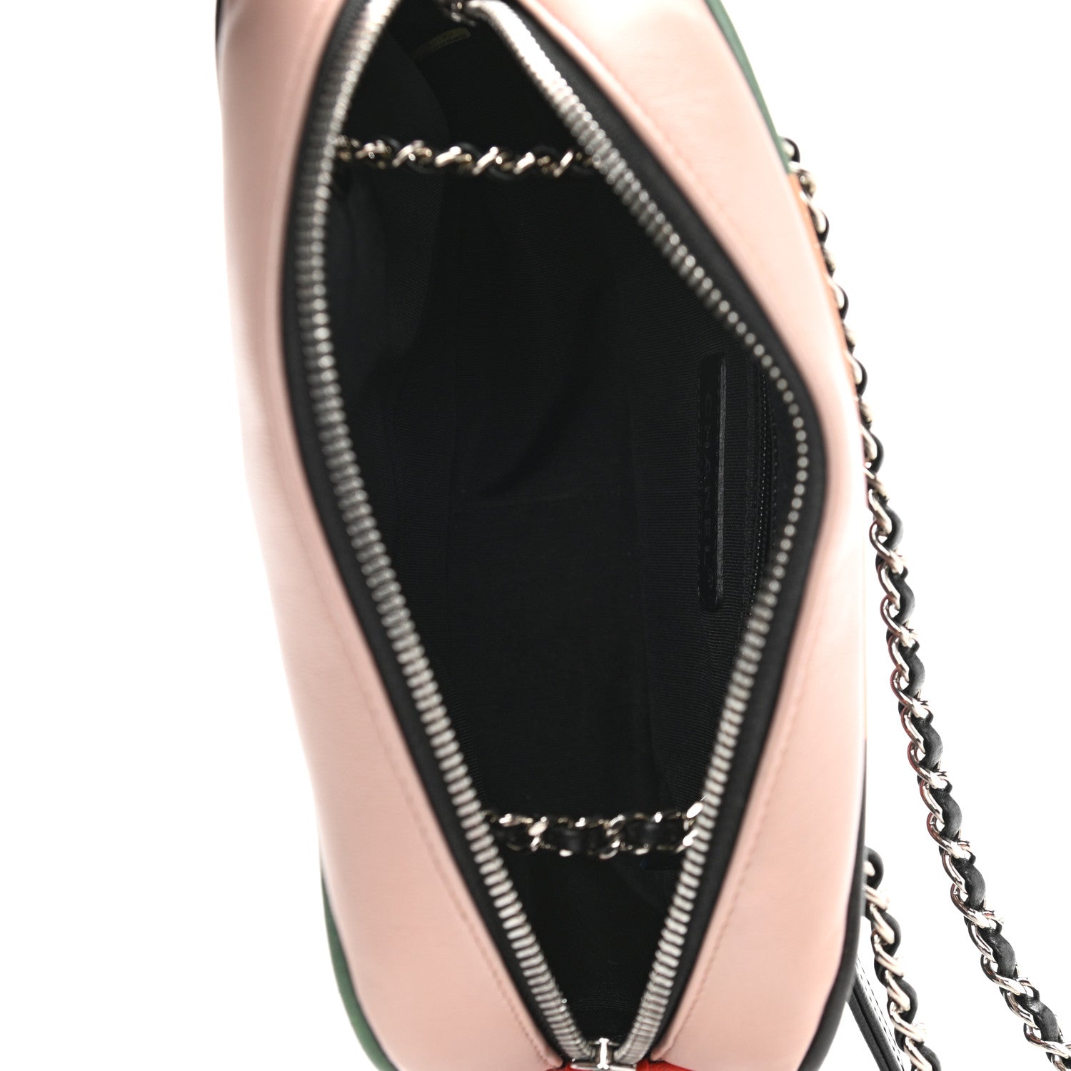 Chanel Calfskin Quilted Cuba Camera Bag Black Multicolor 5 of 11