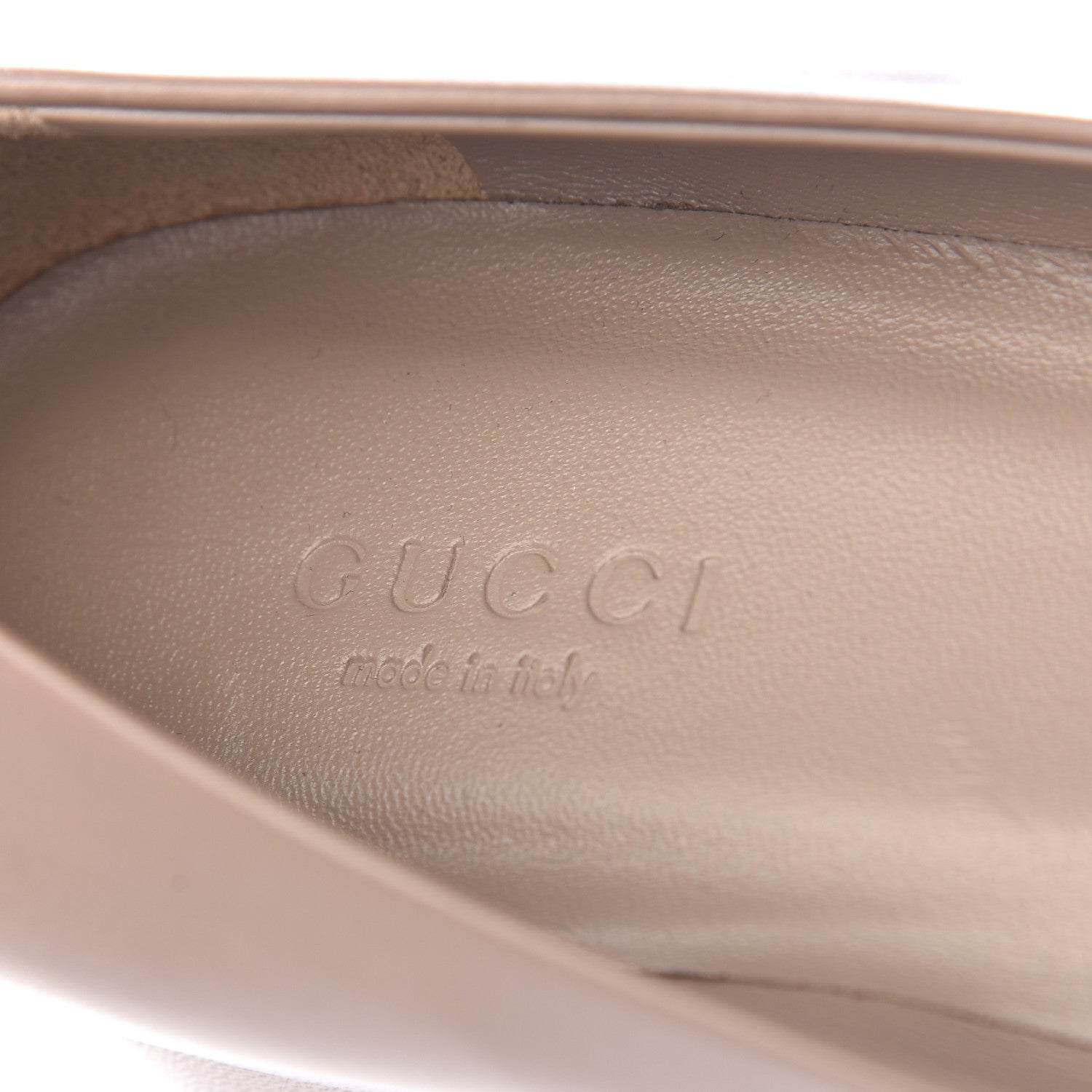 Gucci Nappa Crystal Interlocking G Ballet Flats 36.5 Dark Cipria 6 of 10