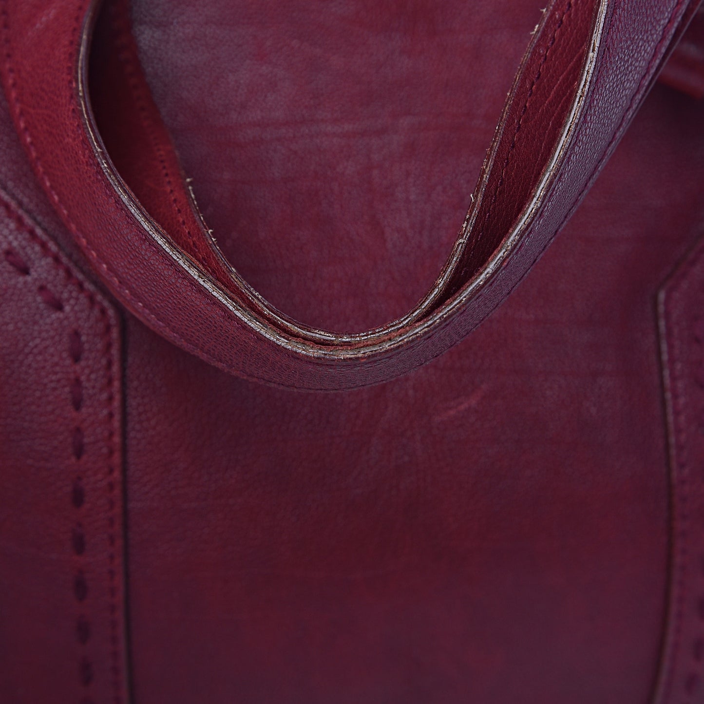 Calfskin Large Muse Magenta