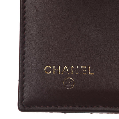 Chanel Caviar Quilted Compact French Flap Wallet Black 6 of 8