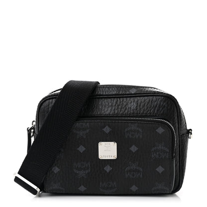 MCM Visetos Camera Crossbody Bag Black 1 of 10