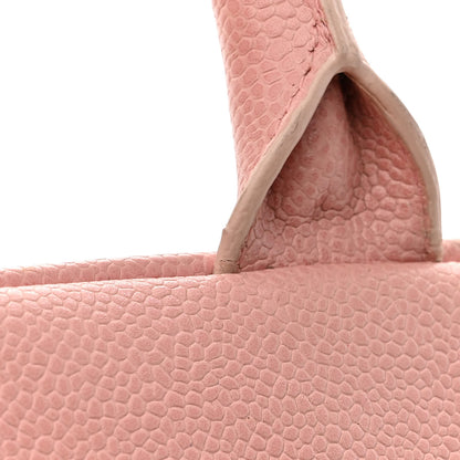 Chanel Caviar Quilted Small Bowler Pink 12 of 12
