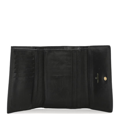 Chanel Caviar Timeless CC Wallet Black 5 of 11