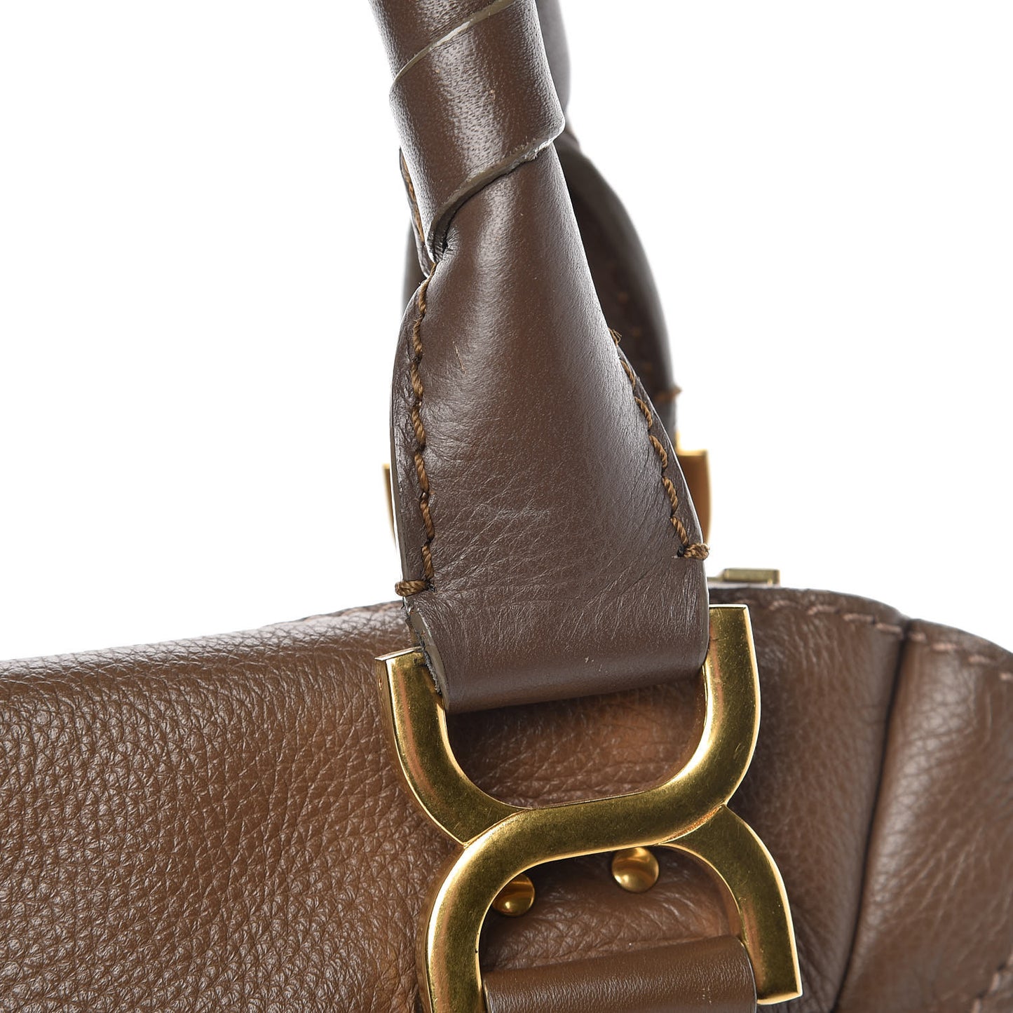 Calfskin Medium Marcie Satchel Seed