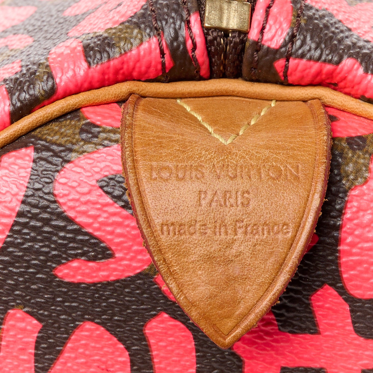 Louis Vuitton Monogram Graffiti Speedy 30 Fuchsia 8 of 13