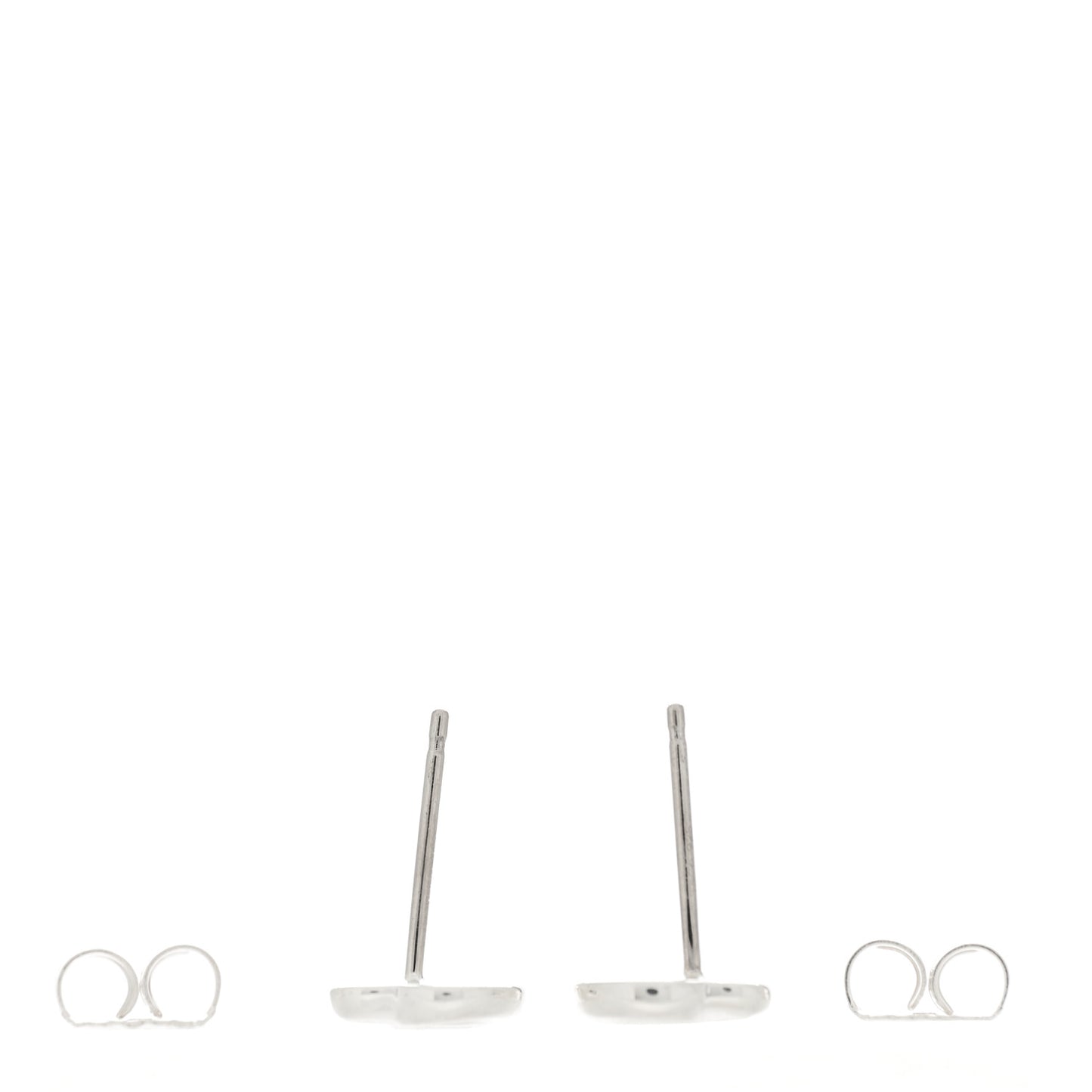 Sterling Silver Mini Paloma Picasso Loving Heart Earrings