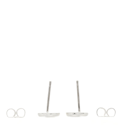 Tiffany Sterling Silver Mini Paloma Picasso Loving Heart Earrings 3 of 4