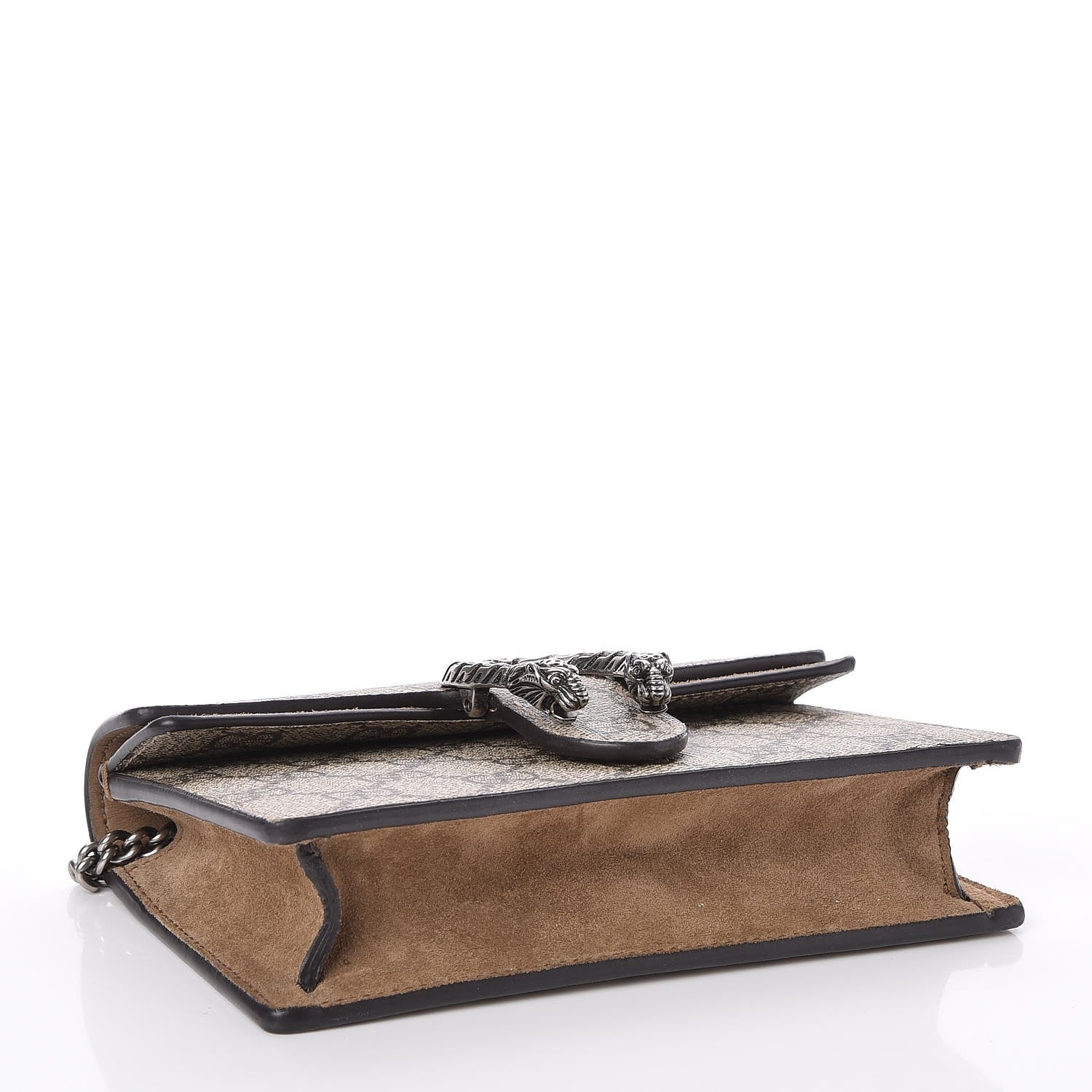 Gucci GG Supreme Monogram Super Mini Dionysus Shoulder Bag Taupe 4 of 8