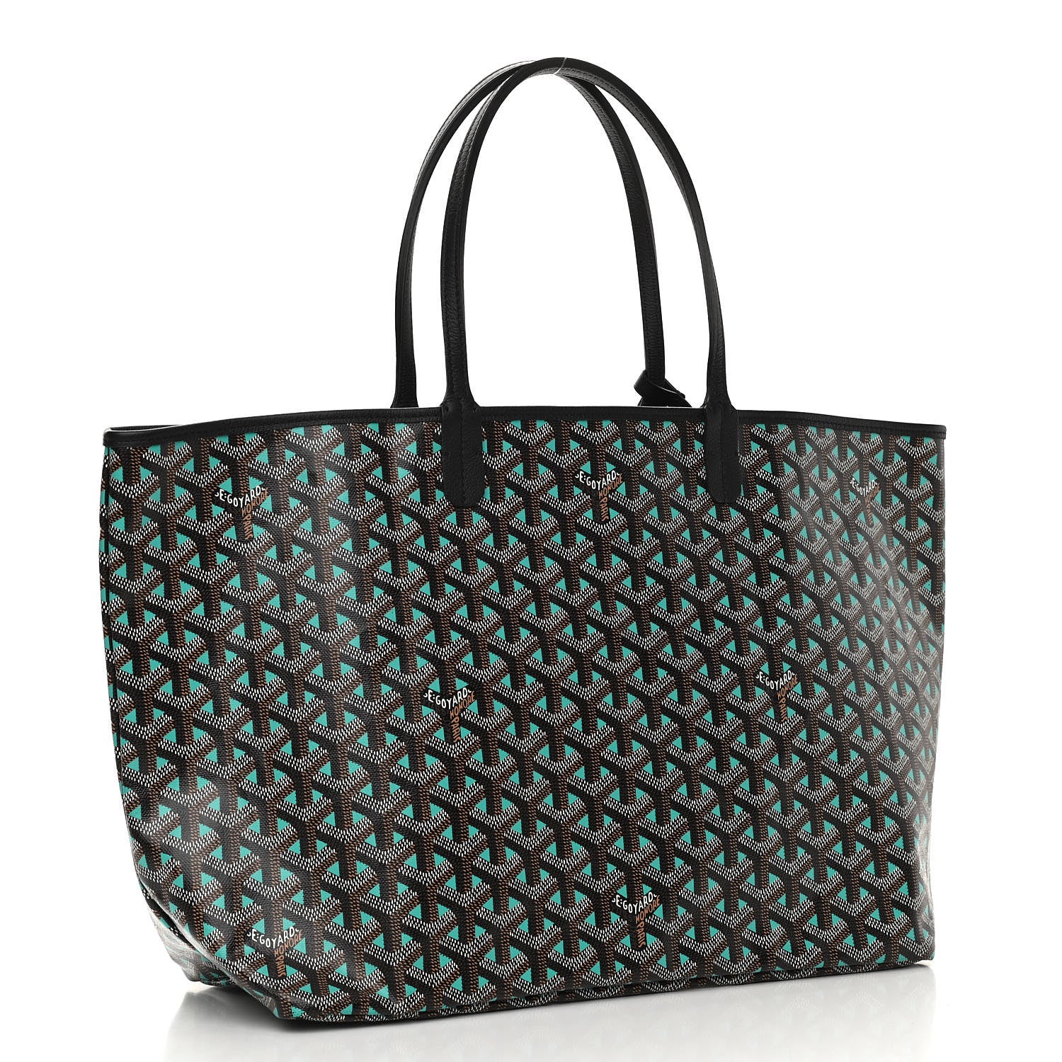 Goyard Goyardine Saint Louis Claire Voie PM Black Opaline 3 of 9