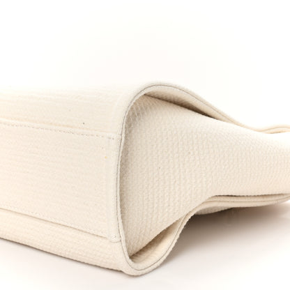 Chanel Mixed Fibers Small Deauville Tote White 11 of 11