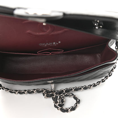 Chanel Caviar Quilted Medium Double Flap Black 5 of 9