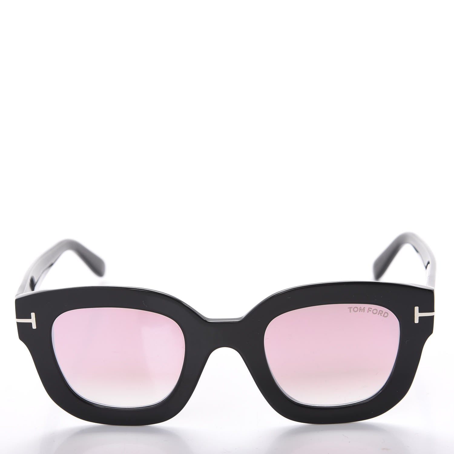 Tom Ford Square Acetate Pia Sunglasses TF659 Black 3 of 8