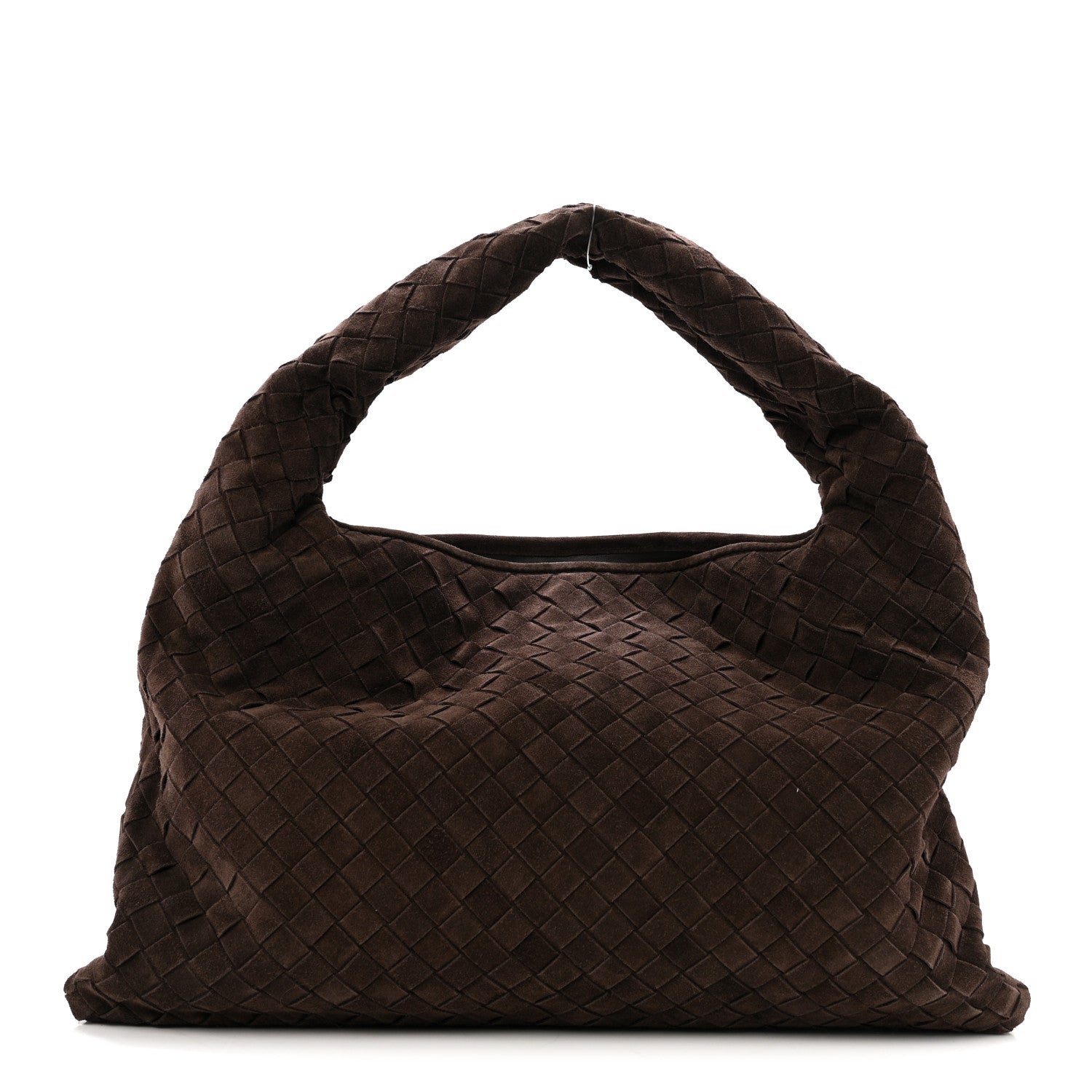 Bottega Veneta Suede Intrecciato Small Hop Fondant 1 of 10