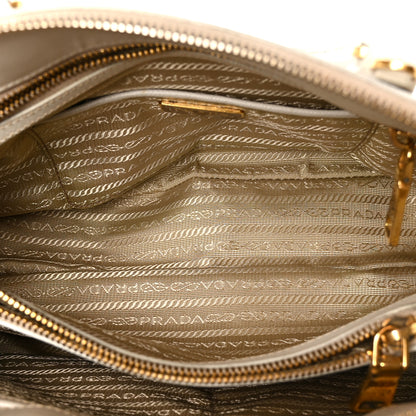 Prada Saffiano Lux Medium Promenade Tote Talco 5 of 10