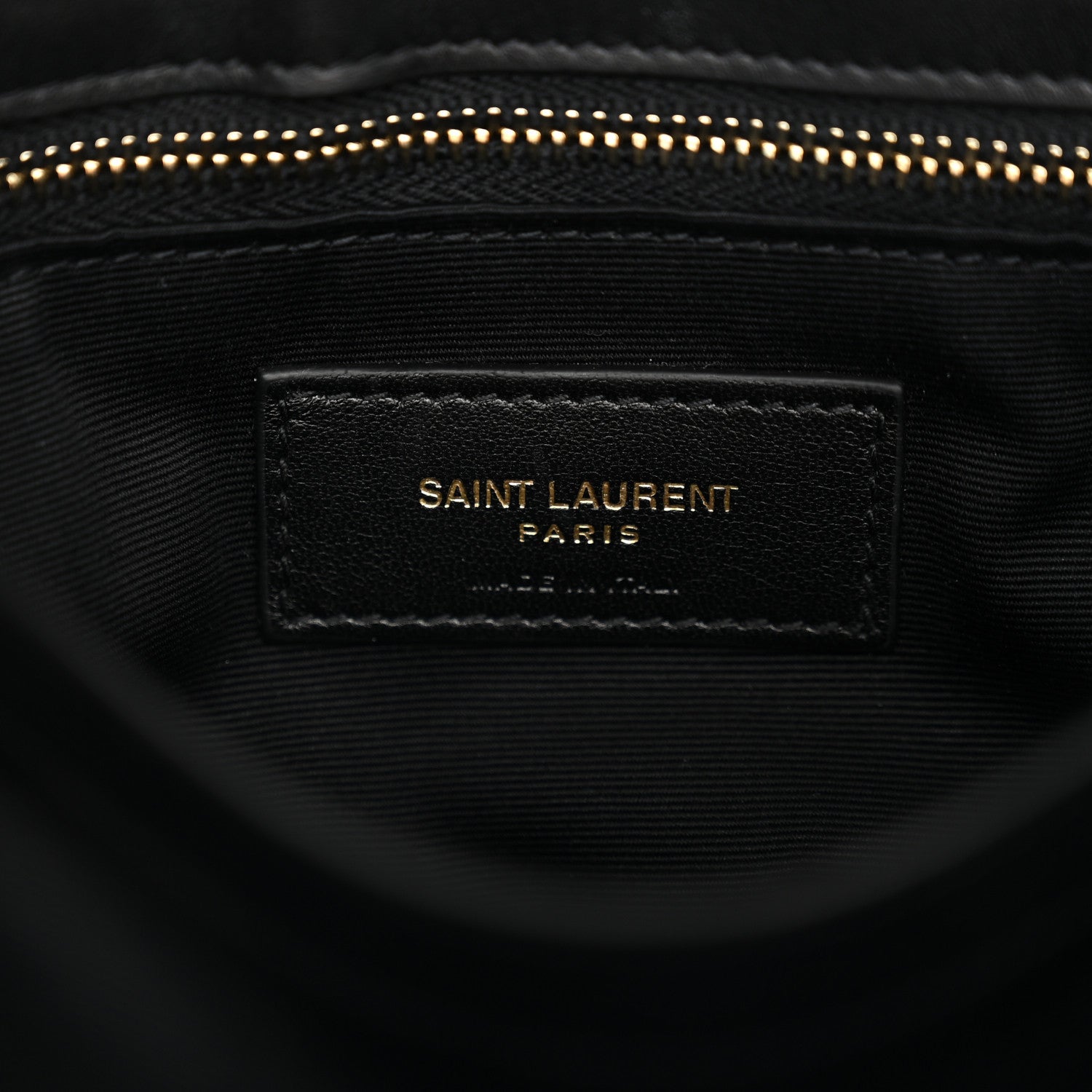 Saint Laurent Suede Y Quilted Monogram Toy Loulou Crossbody Bag Black 7 of 11