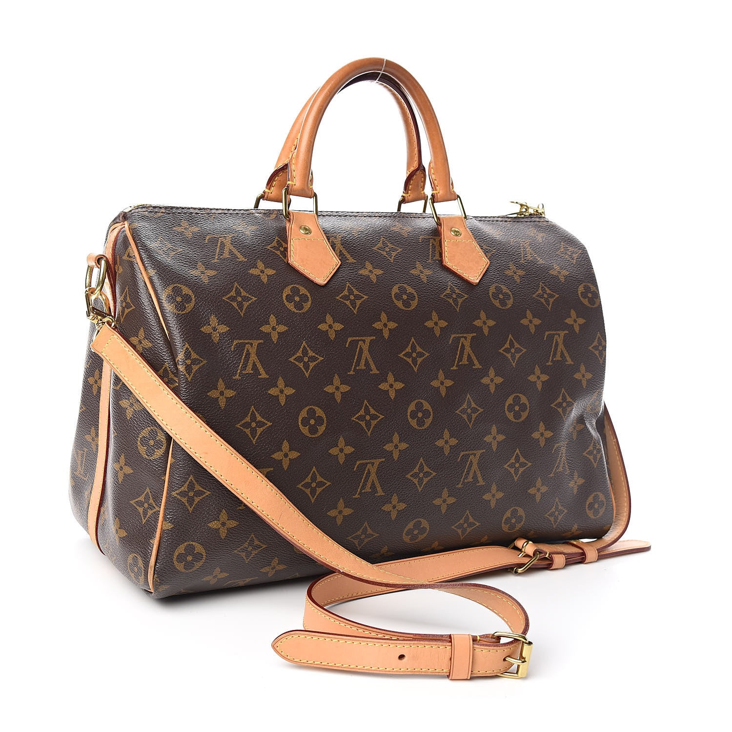 Louis Vuitton Monogram Speedy Bandouliere 35 3 of 14
