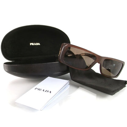 Prada Saffiano Sunglasses SPR11H Brown 6 of 6