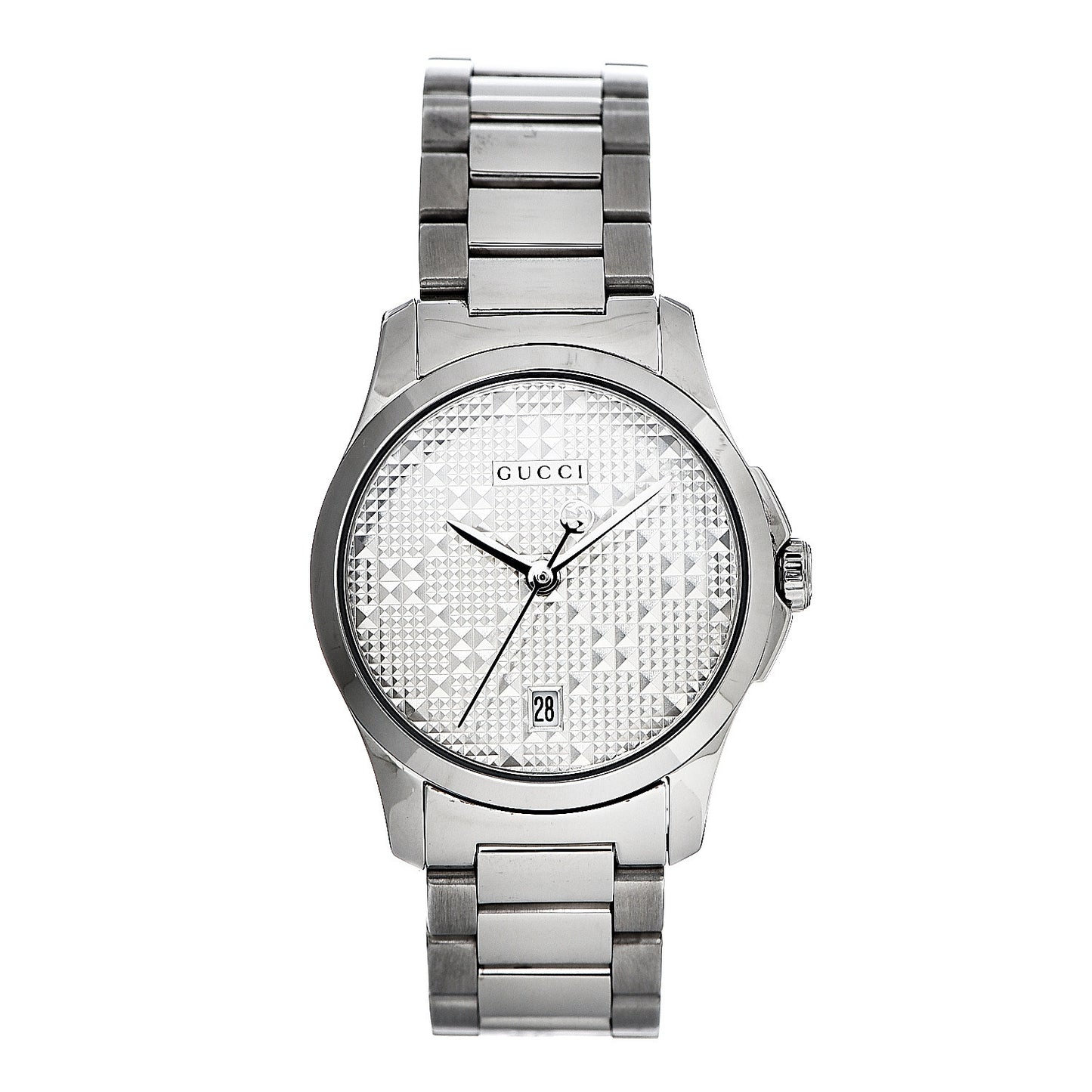 Stainless Steel 27mm G-Timeless Diamante Quartz Watch