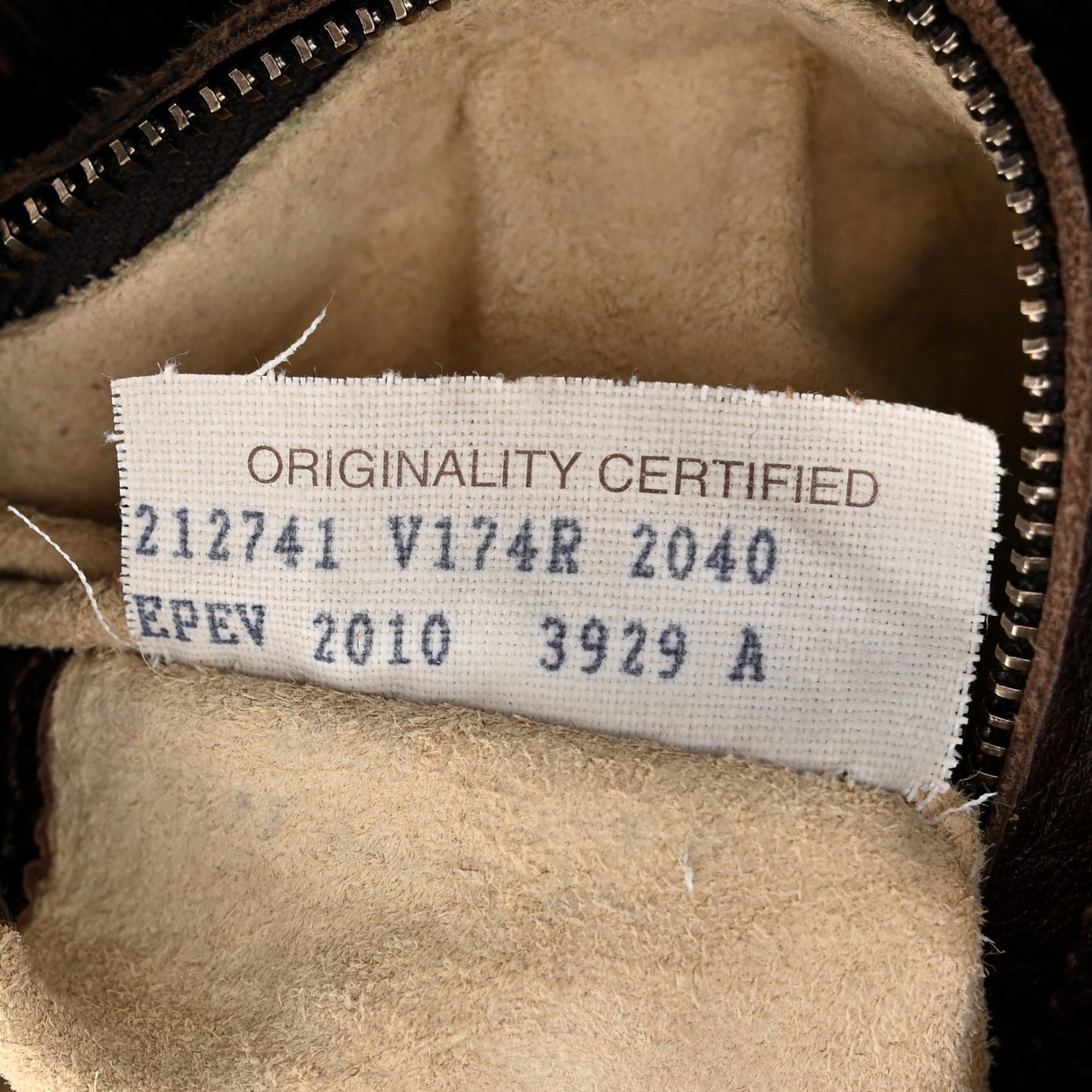 Cervo Deerskin Large Hobo Ebano