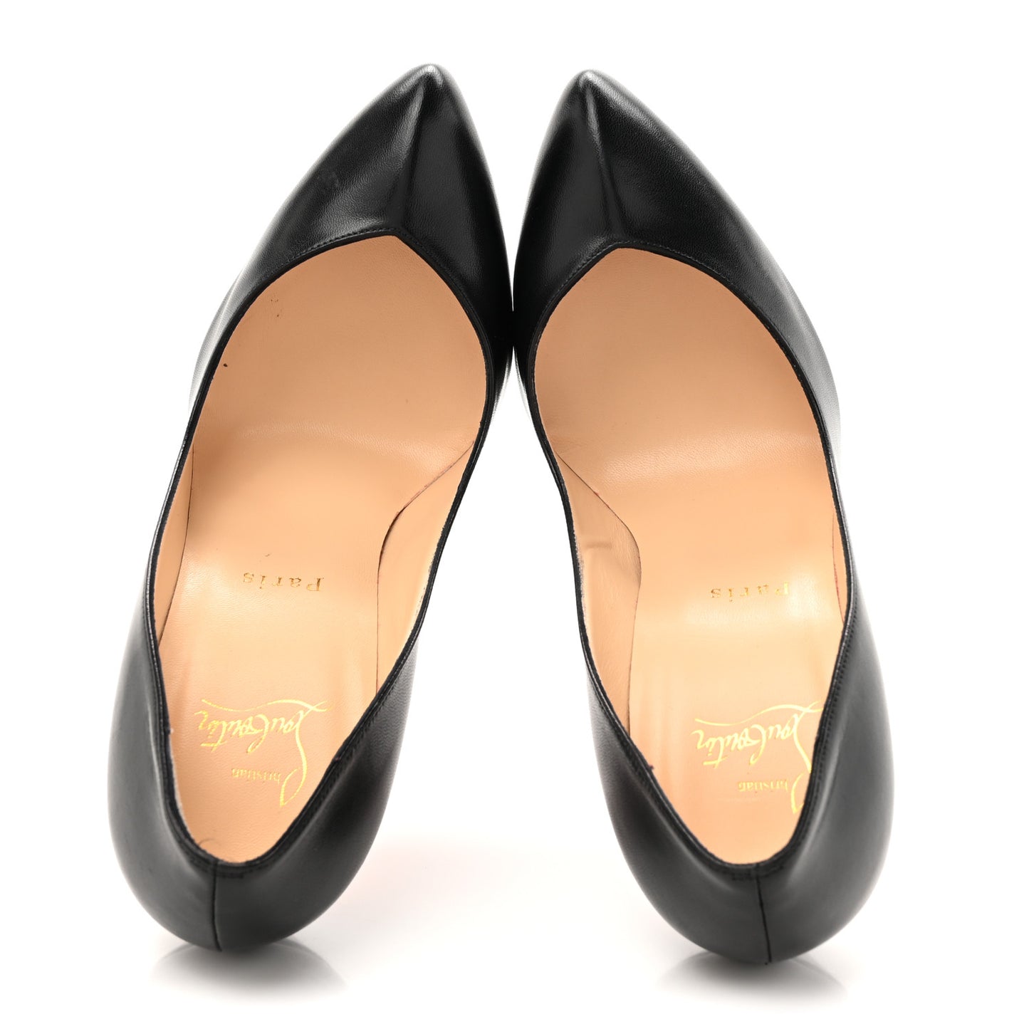 Shiny Nappa Breche 100 Pumps 39 Black