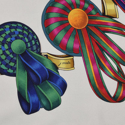 Hermes Silk Les Rubans Du Cheval Scarf 90 4 of 7