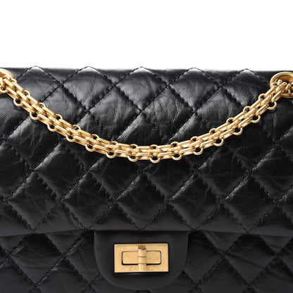 Chanel Aged Calfskin Quilted 2.55 Reissue 225 Flap Black 10 of 11