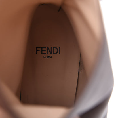 Fendi Lambskin FFreedom Ankle Boots 38.5 Brown 8 of 10