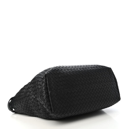 Bottega Veneta Nappa Intrecciato Medium Garda Bag Black 3 of 4