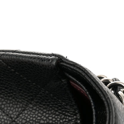 Chanel Caviar Quilted Jumbo Double Flap Black 14 of 14