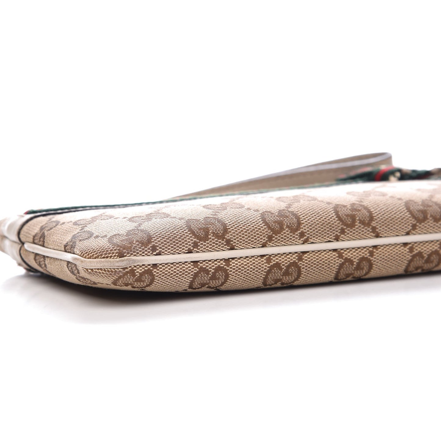 Monogram Mayfair Wristlet Off White