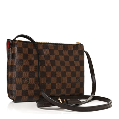 Louis Vuitton Damier Ebene Twice Cherry 3 of 10