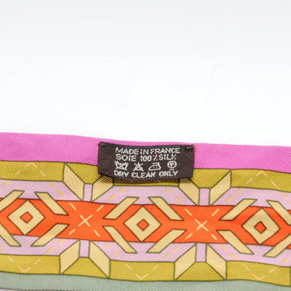 Hermes Silk Belles du Mexique Twilly 3 of 4