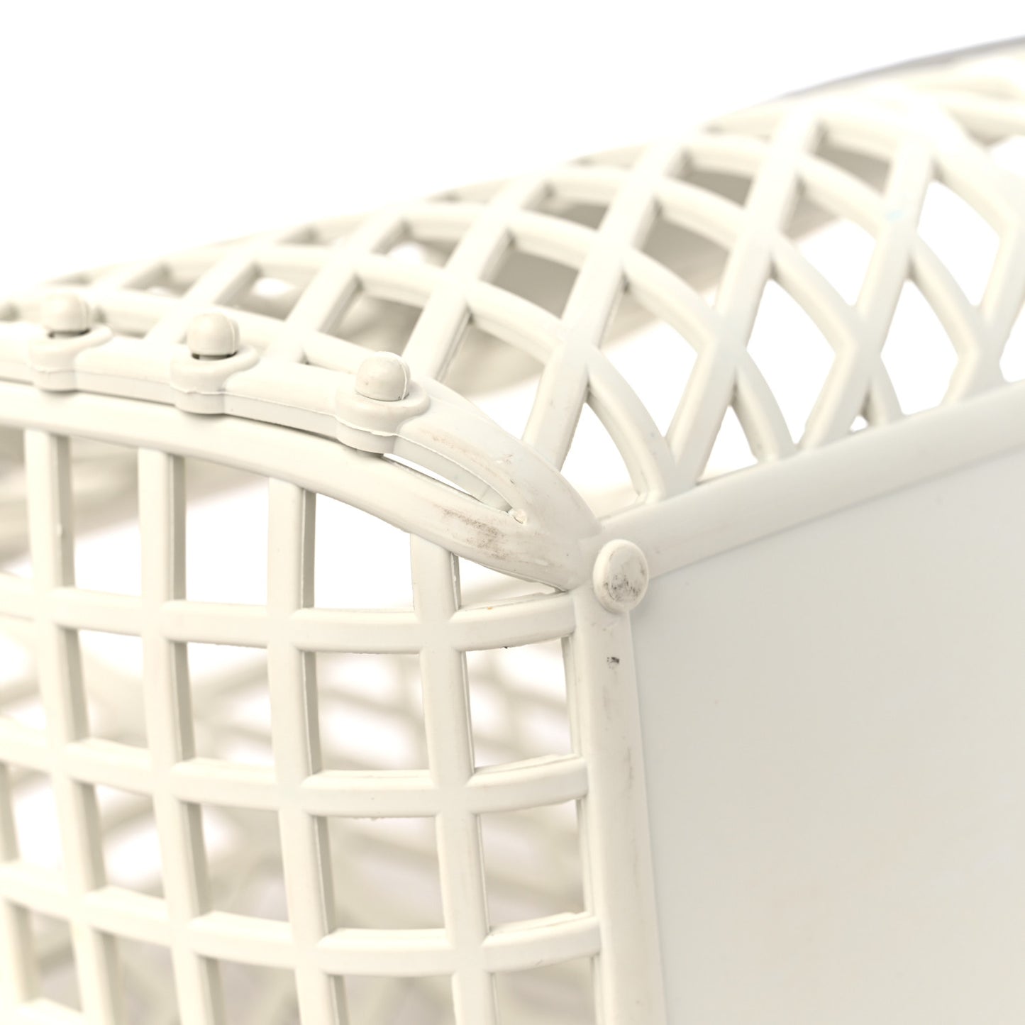 Recycled Plastic Vitello Liberty Matte Medium Fendi Basket White Ice