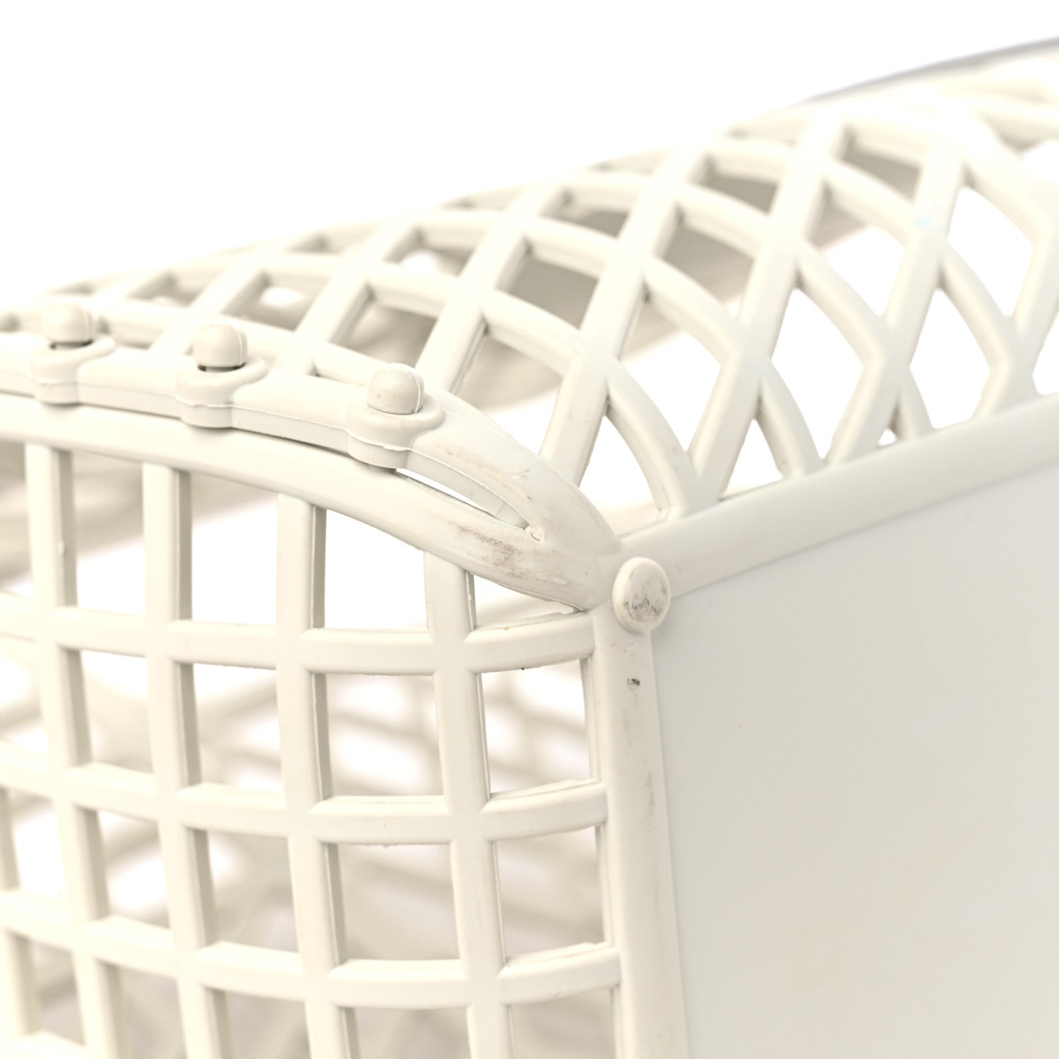 Fendi Recycled Plastic Vitello Liberty Matte Medium Fendi Basket White Ice 7 of 12