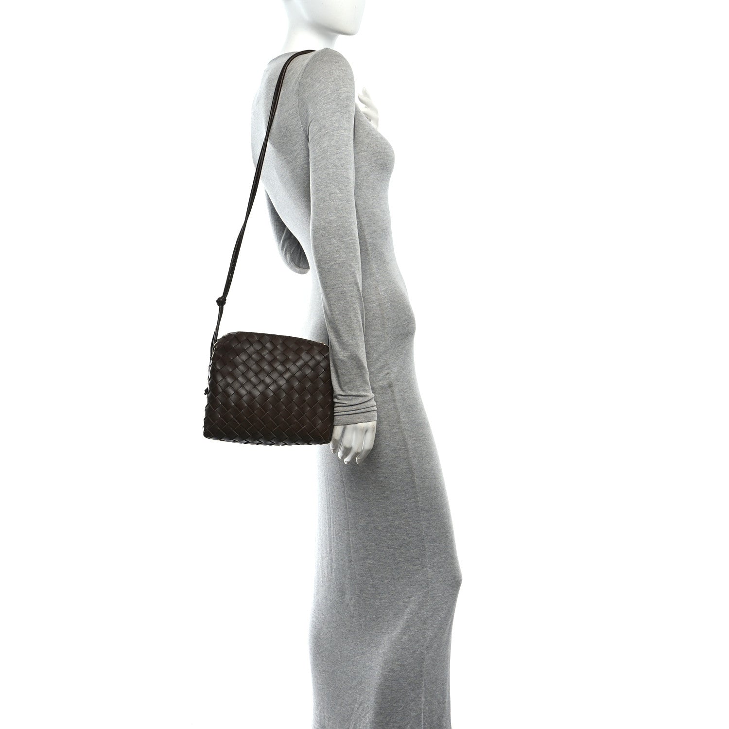 Bottega Veneta Nappa Intrecciato Small Loop Camera Bag Fondant 2 of 9