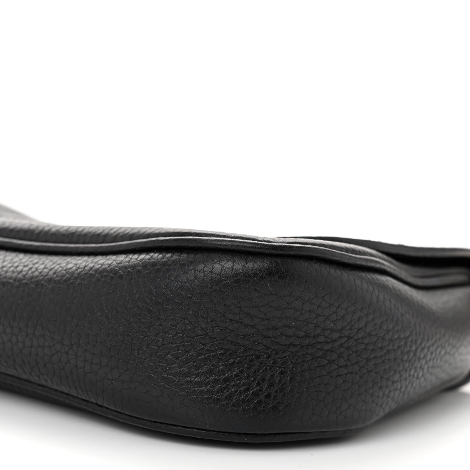 Gucci Pebbled Calfskin Medium Soho Flap Crossbody Black 10 of 10