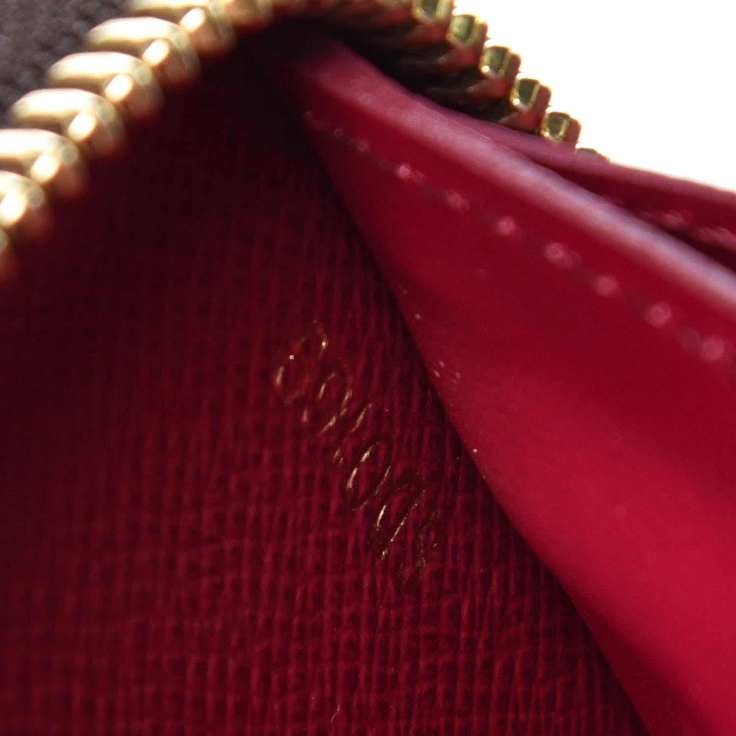 Louis Vuitton Monogram Clemence Wallet Fuchsia 7 of 7
