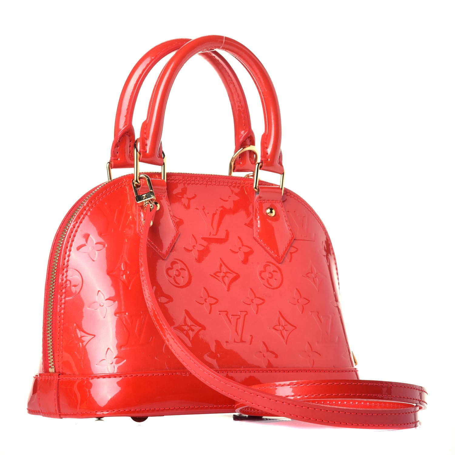 Louis Vuitton Vernis Alma BB Grenadine 4 of 9