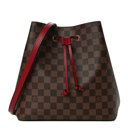 Louis Vuitton Damier Ebene Neonoe MM Cherry Berry 1 of 9